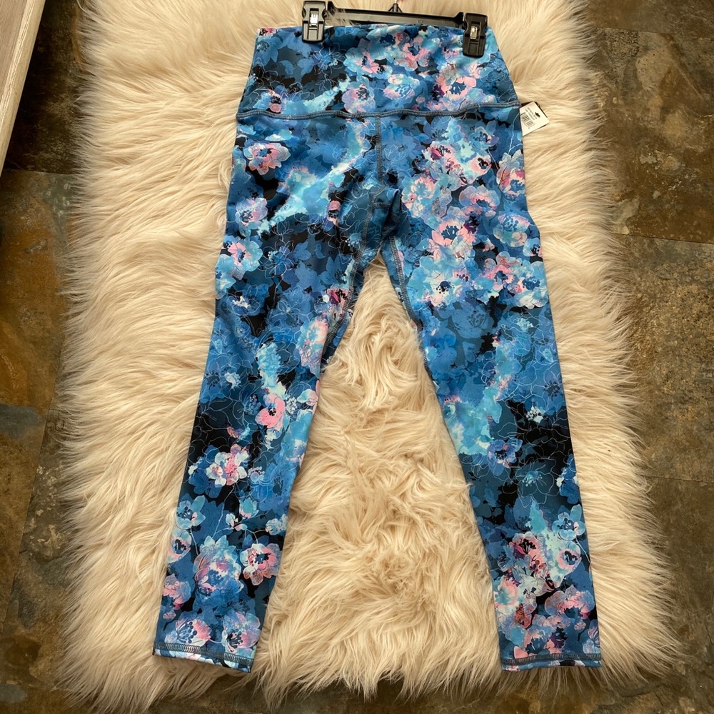 Evolution and Creation Floral Leggings